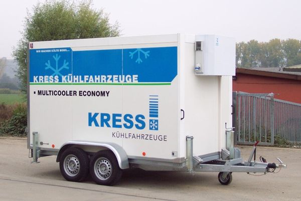 Tandem-Getränke-Kühlanhänger