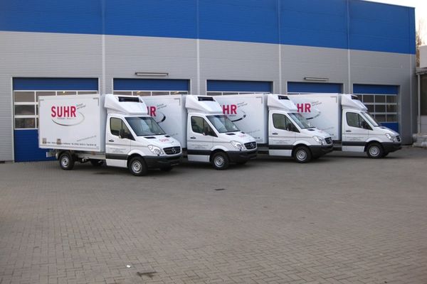 Refrigerated vehicles for the baking industry