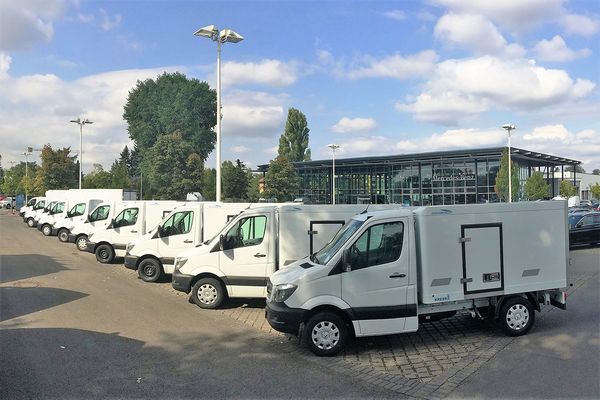 Doner kebab freezer vans