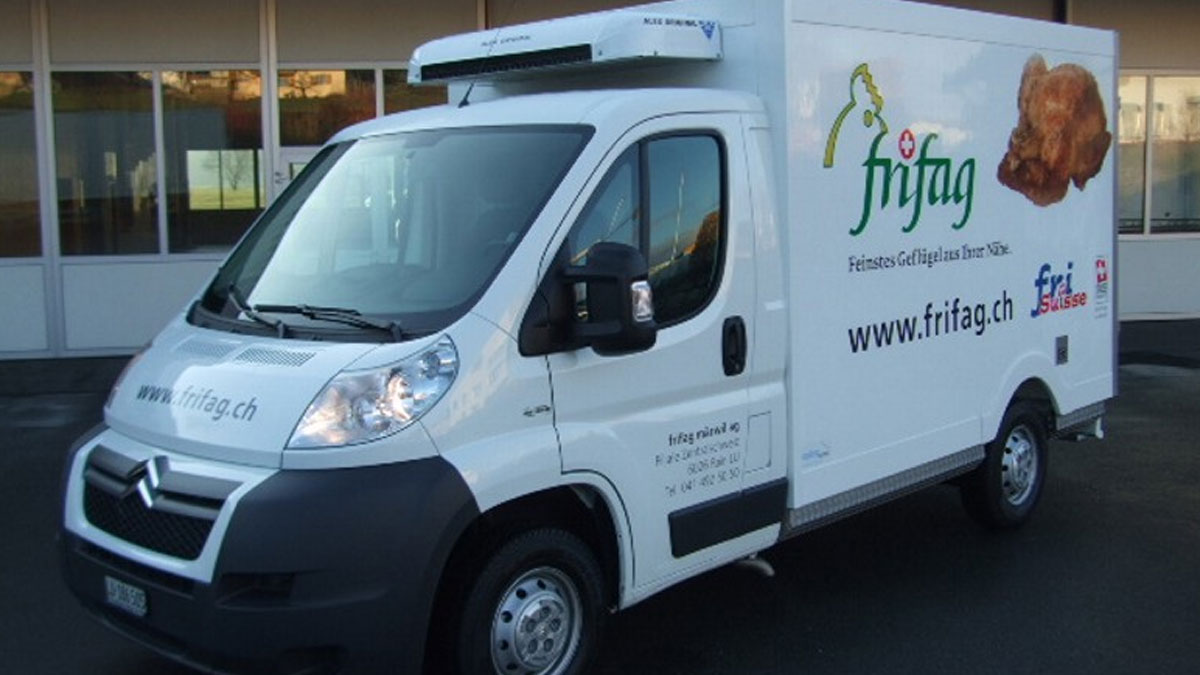 Frifag CoolerBox City auf Citroën Jumper