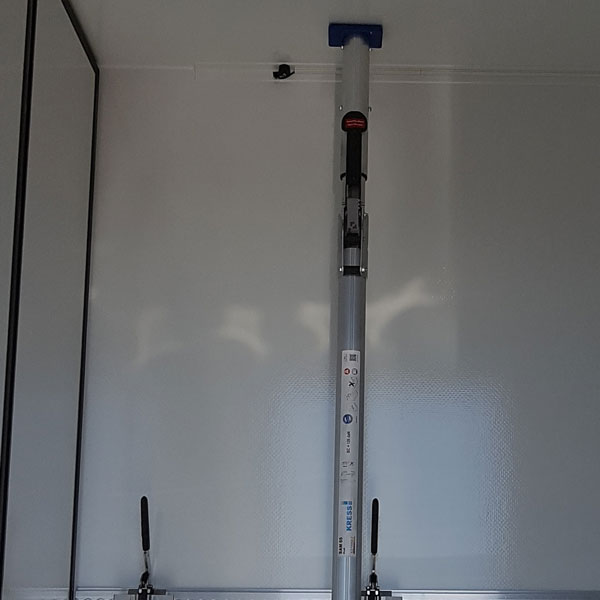 Klemmbalken mit Gummiteller SAM 55 PROFI - 00.30Q5.18J